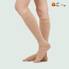 의료용 압박 스타킹형 무릎 오픈+이지슬립